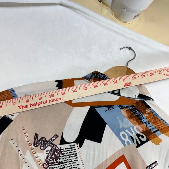 Sunburst Kiss Sz Small Graphic Print Wearable Art Short Sleeve Shirt Funky Retro - Picture 10 of 11